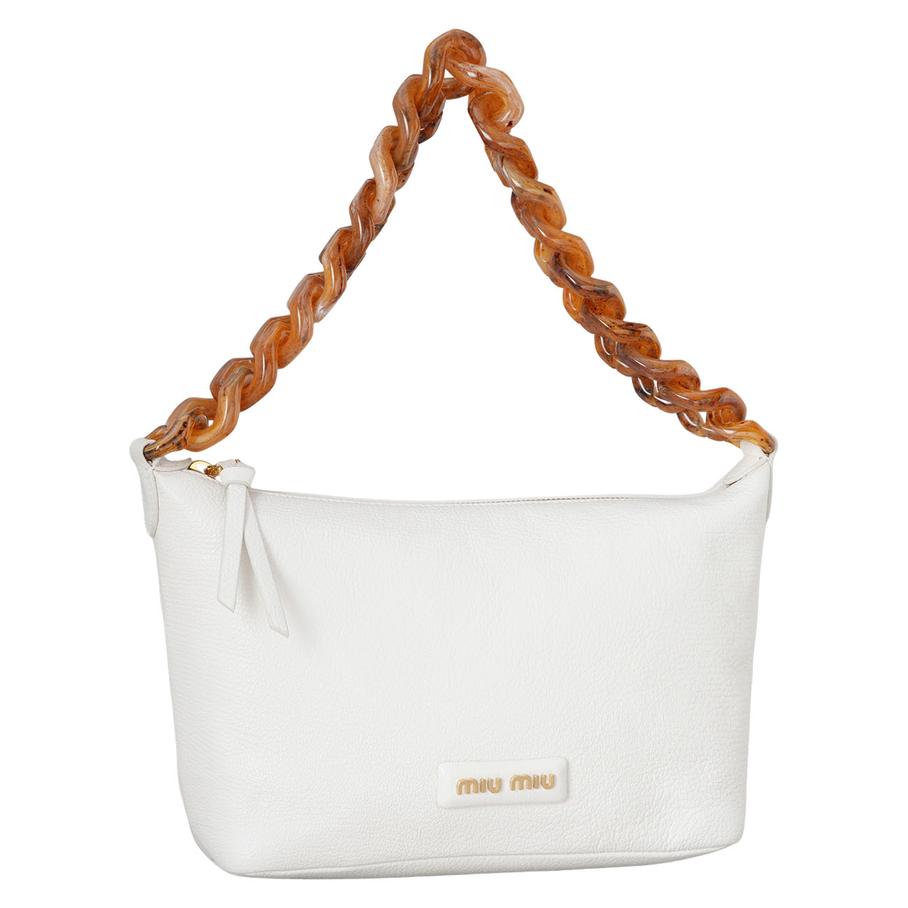 MIU MIU(USED)미우미우 5BC104 스피릿 숄더백 화이트
